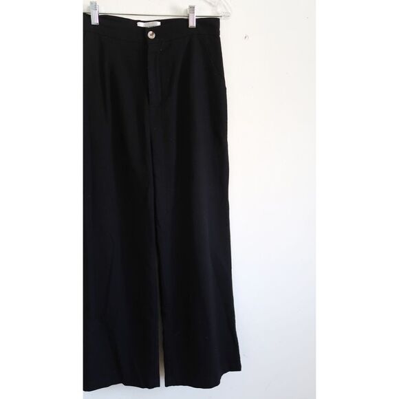 ANTICLOCKWISE Black Trousers - Size Large - Picture 2 of 7